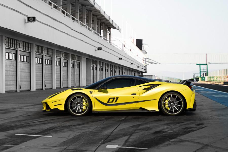  Ferrari 488 GTB 4XX Siracusa by Mansory 2016 года  (фото 3 из 6)